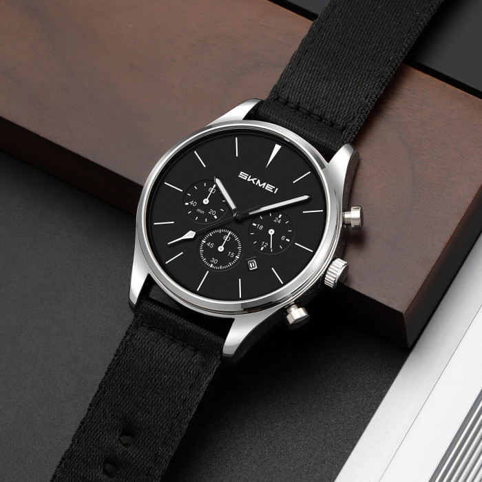 Skmei 2367SIBK Silver-Black