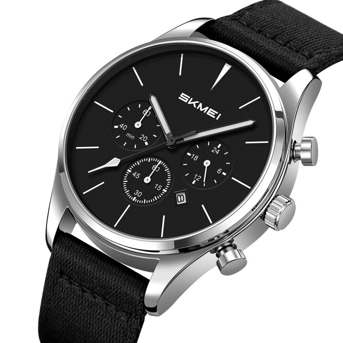 Skmei 2367SIBK Silver-Black
