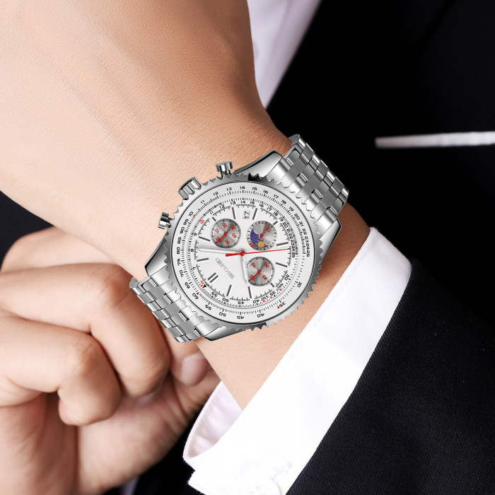 Skmei 9348SI Silver