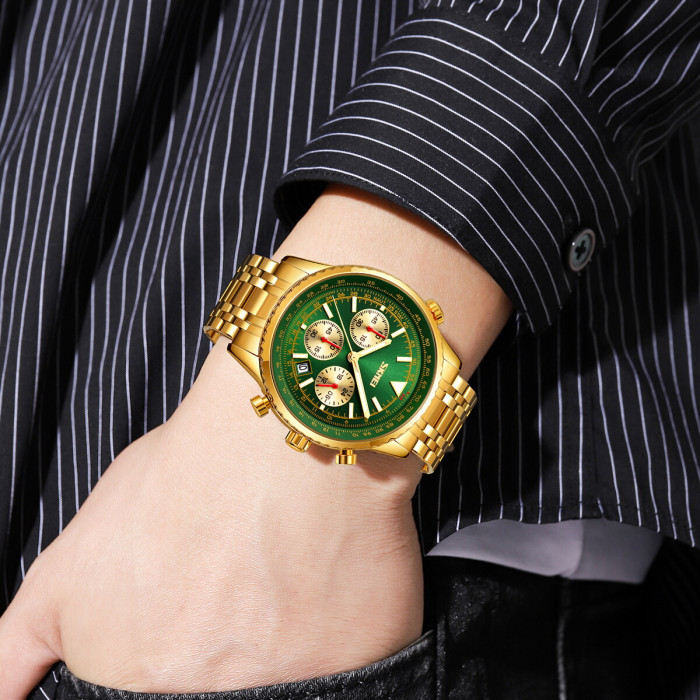 Skmei 9333GDGN Gold-Green
