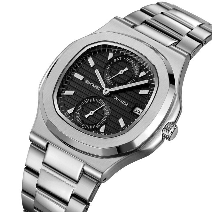 Skmei 2423SIBK Silver-Black