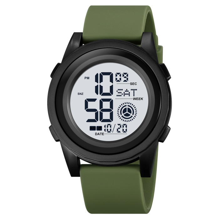 Skmei 2082AGWT Army Green White SALE