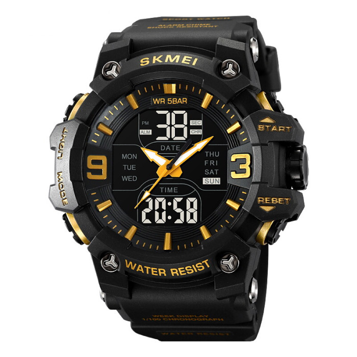 Skmei 2222BKGD Black-Gold