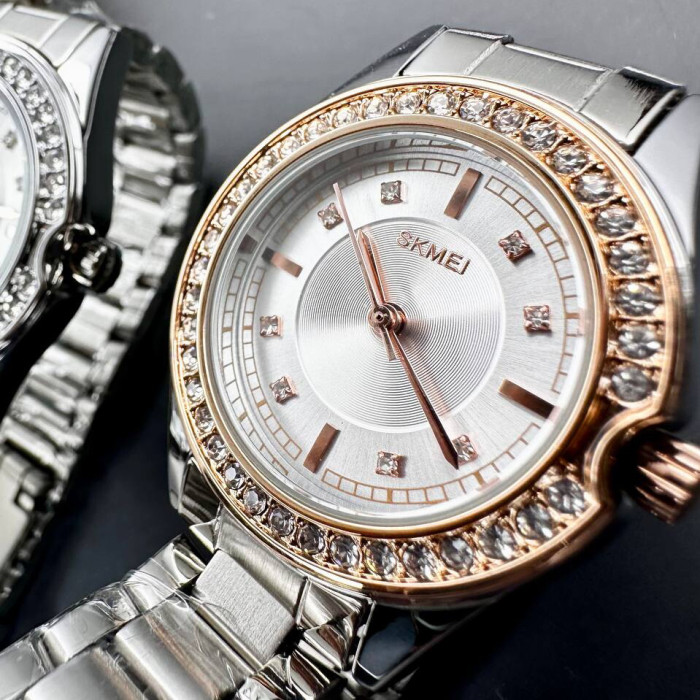 Skmei 1534RGSI Rose Gold-Silver