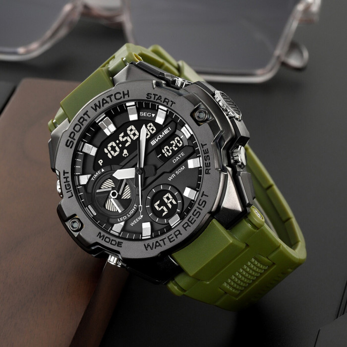 Skmei 2383AG Army Green