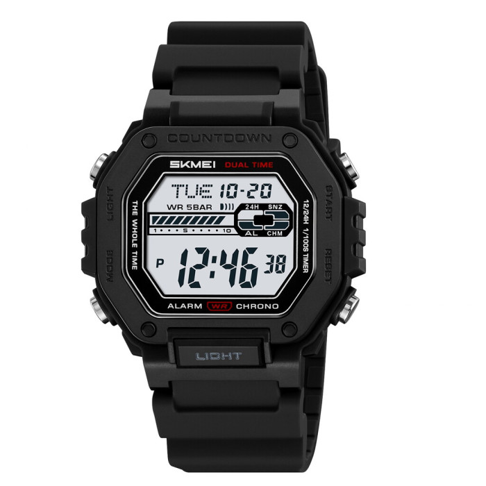 Skmei 2523BKWT Black-White
