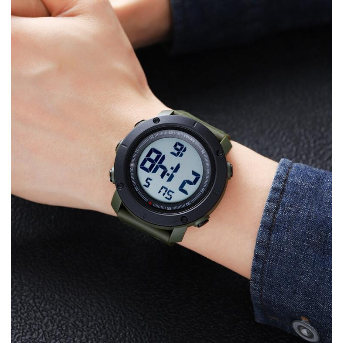 Skmei 2122AGWT Army Green-White