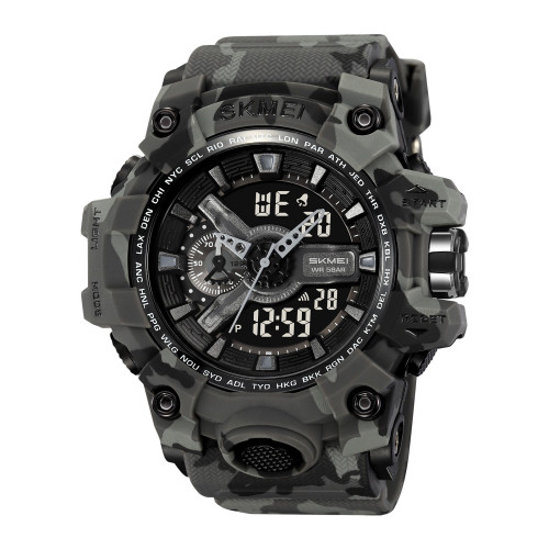 Skmei 2396CMGY Camo Grey