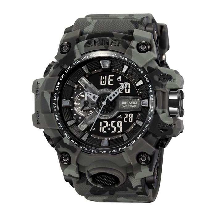 Skmei 2396CMGY Camo Grey