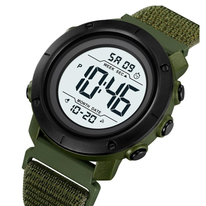 Skmei 2497NAGWT Army Green-Wnite