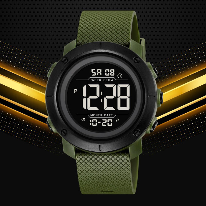Skmei 2497PAGBK Army Green-Black