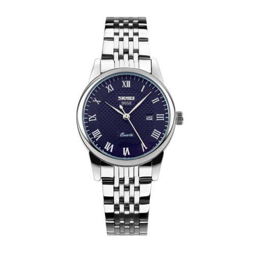 Skmei 9058SBU-S Silver-Blue