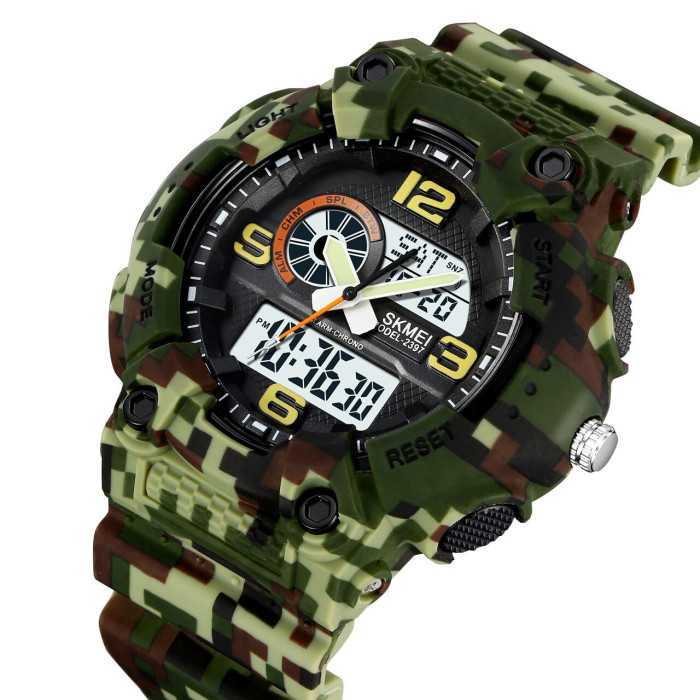 Skmei 2397CMGN Camo Green