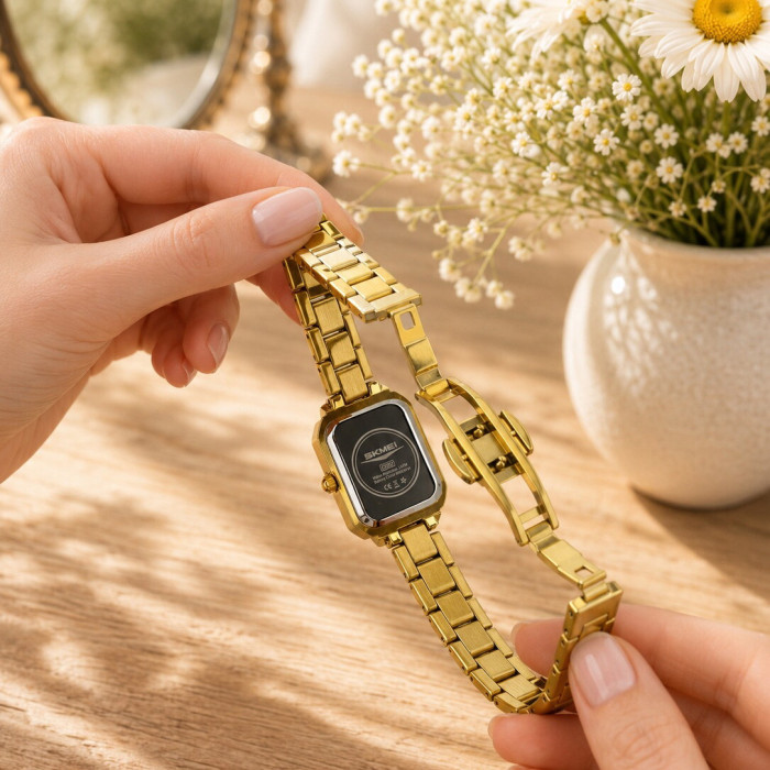Skmei 2582GDSI Gold-Silver