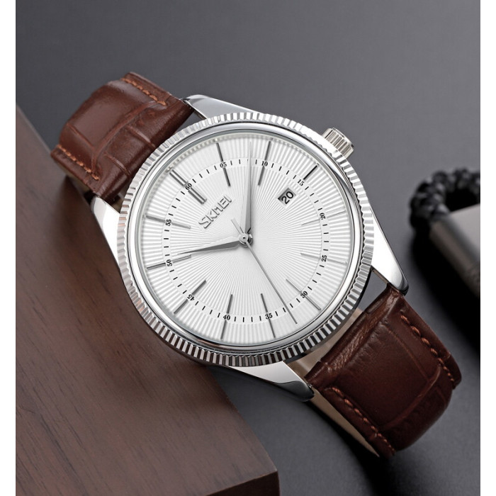 Skmei 9298SISIBN Silver Silver-Brown SALE