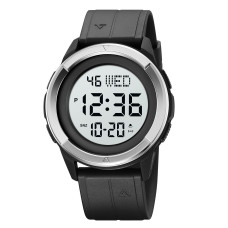 Skmei 2047BKWT Black-Silver