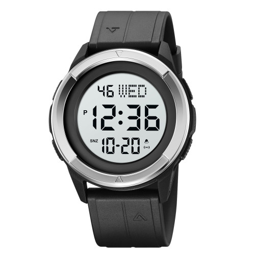 Skmei 2047BKWT Black-Silver