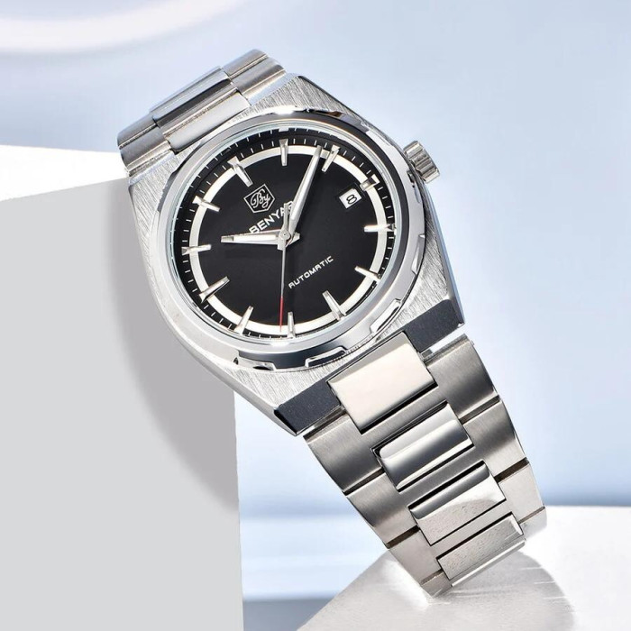 Наручний годинник Benyar BY-5203 Silver-Black