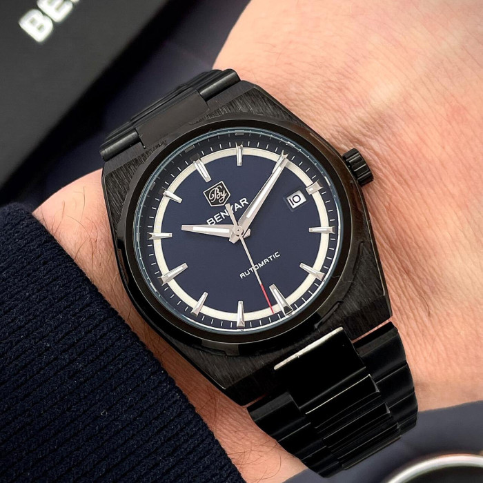 Наручний годинник Benyar BY-5203 Black-Blue