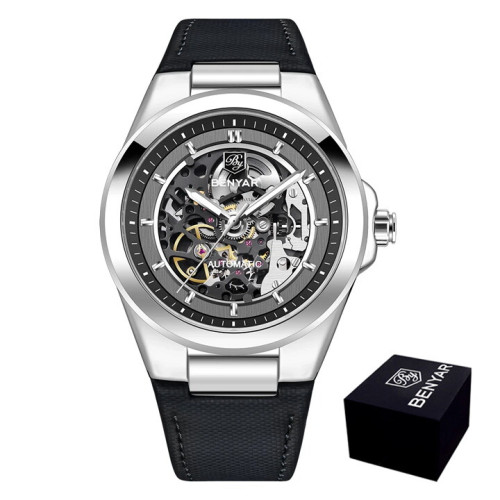 Наручний годинник Benyar BY-5207 Black-Silver-Gray