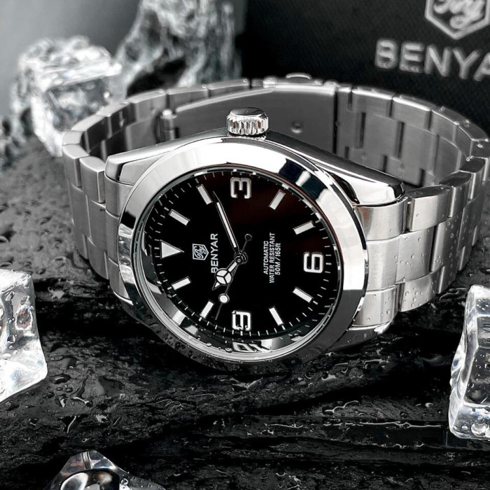 Наручний годинник Benyar BY-5177 Black